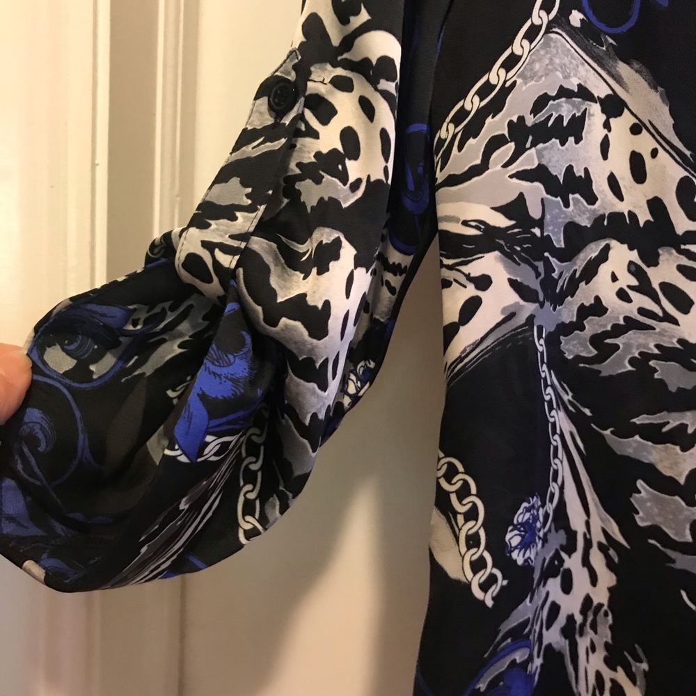 ABstudio classic patterned blouse - Picture 11 of 11